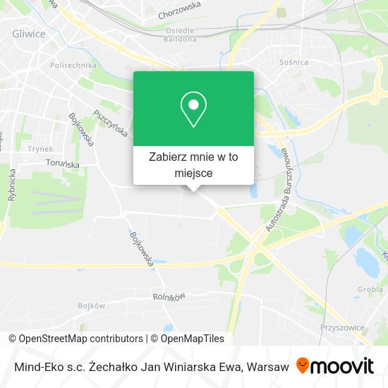 Mapa Mind-Eko s.c. Żechałko Jan Winiarska Ewa