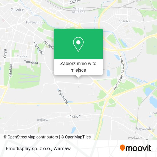 Mapa Emudisplay sp. z o.o.