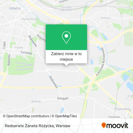 Mapa Redserwis Żaneta Różycka