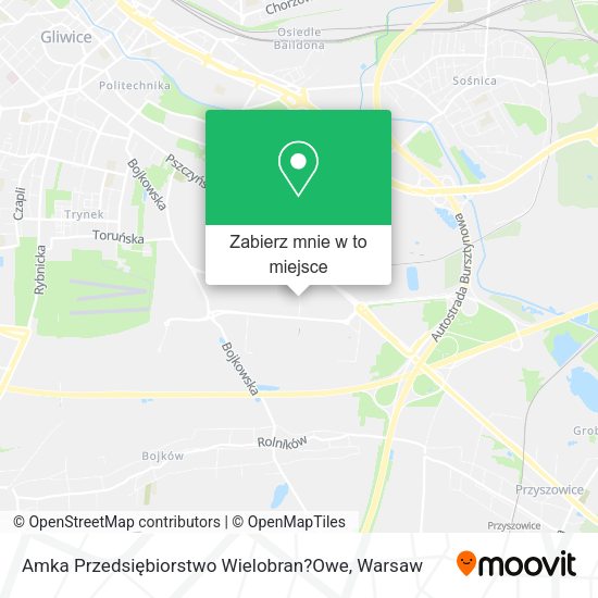 Mapa Amka Przedsiębiorstwo Wielobran?Owe