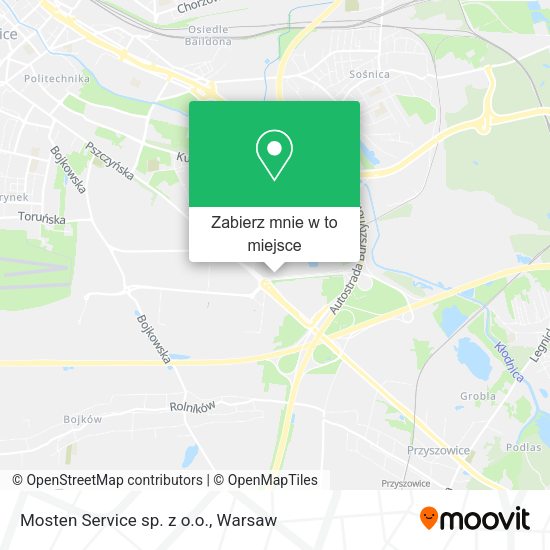 Mapa Mosten Service sp. z o.o.