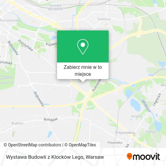 Mapa Wystawa Budowli z Klocków Lego