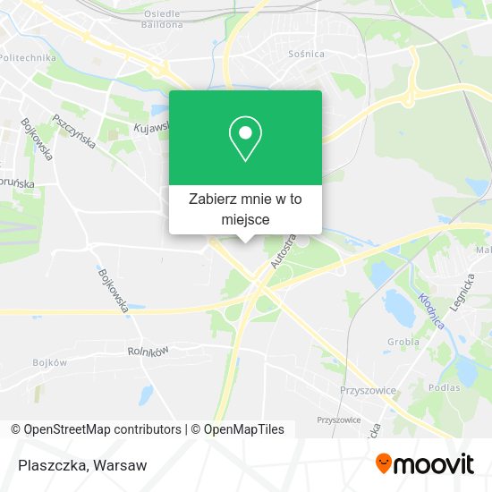 Mapa Plaszczka