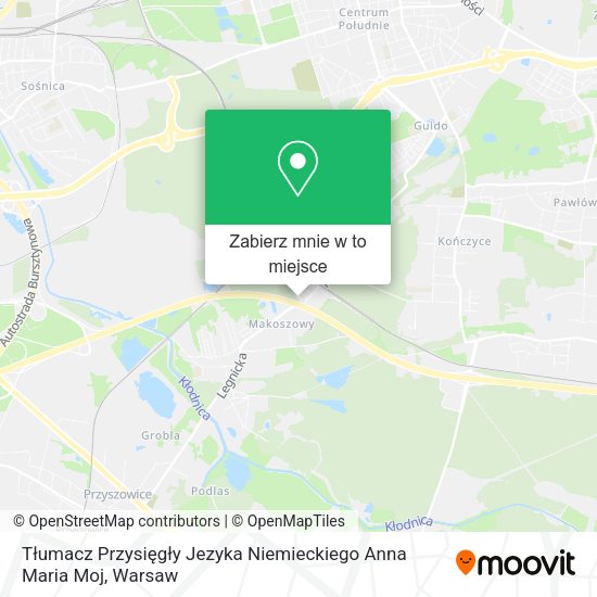 Mapa Tłumacz Przysięgły Jezyka Niemieckiego Anna Maria Moj