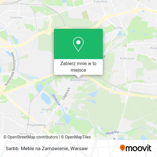 Mapa Sarbb. Meble na Zamówienie