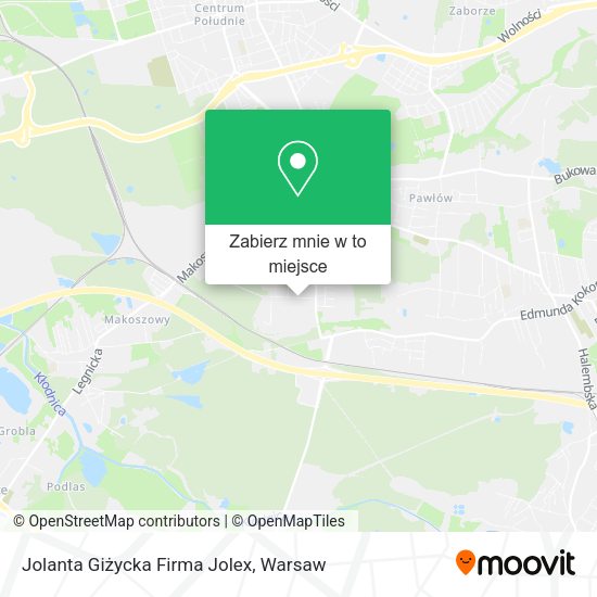 Mapa Jolanta Giżycka Firma Jolex