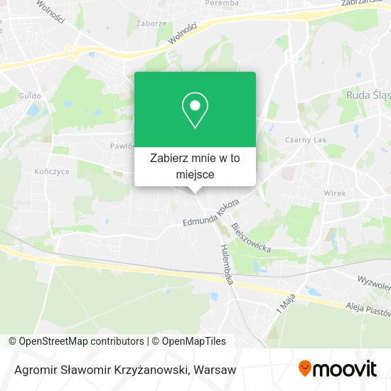 Mapa Agromir Sławomir Krzyżanowski