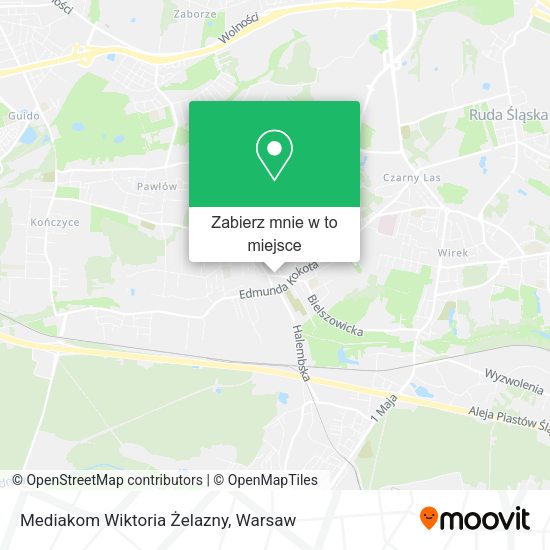 Mapa Mediakom Wiktoria Żelazny