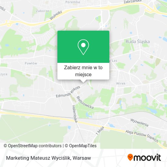 Mapa Marketing Mateusz Wyciślik