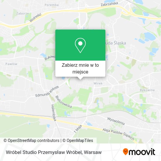 Mapa Wróbel Studio Przemysław Wróbel