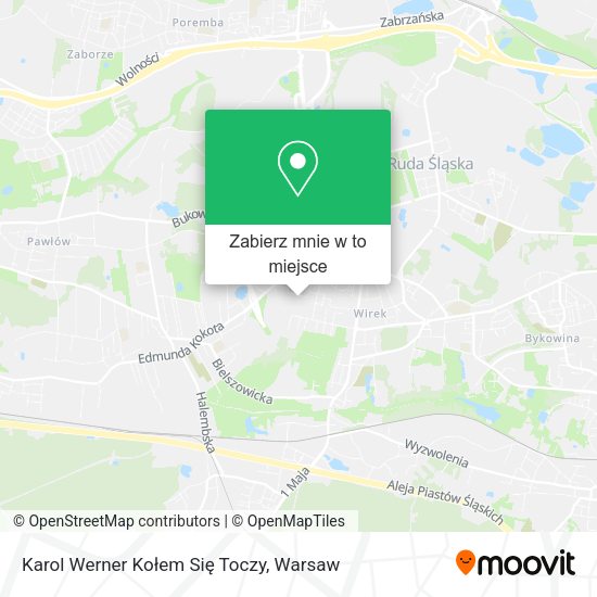 Mapa Karol Werner Kołem Się Toczy