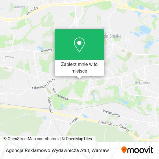 Mapa Agencja Reklamowo Wydawnicza Atut