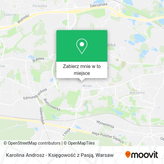 Mapa Karolina Androsz - Księgowość z Pasją