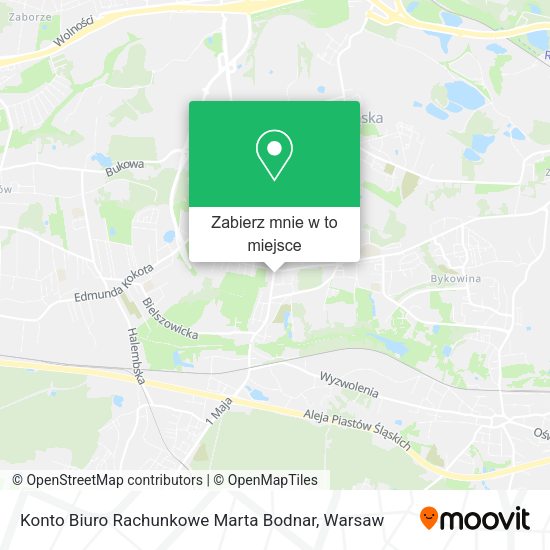 Mapa Konto Biuro Rachunkowe Marta Bodnar