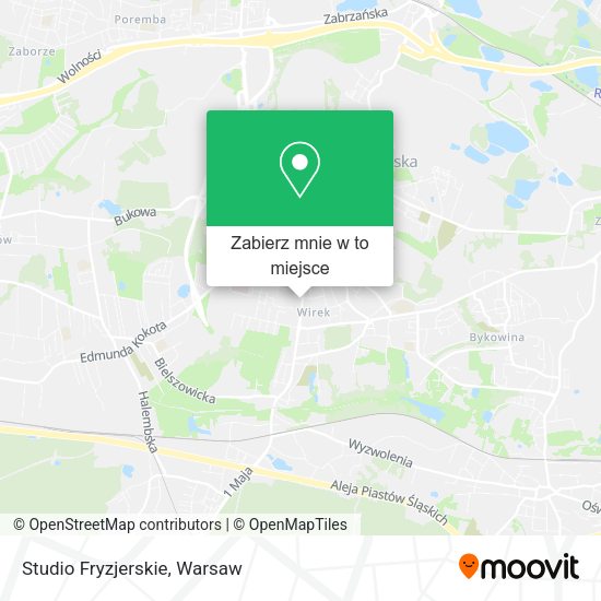 Mapa Studio Fryzjerskie