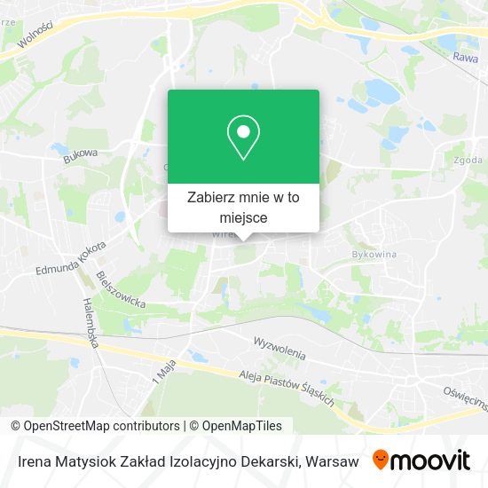 Mapa Irena Matysiok Zakład Izolacyjno Dekarski