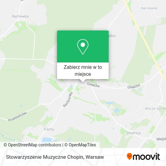 Mapa Stowarzyszenie Muzyczne Chopin