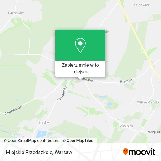 Mapa Miejskie Przedszkole