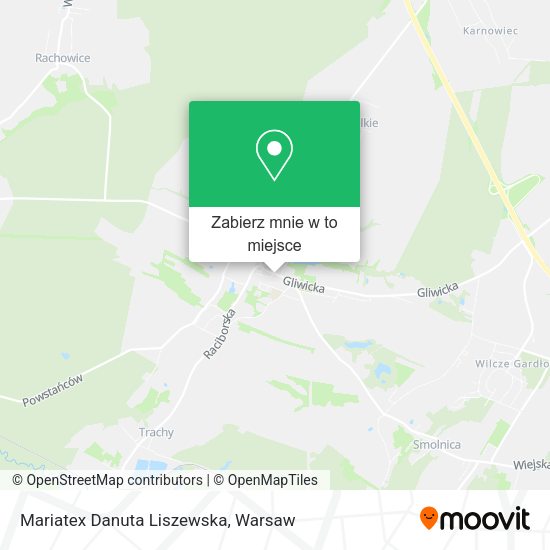 Mapa Mariatex Danuta Liszewska