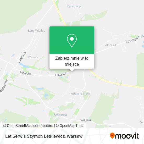 Mapa Let Serwis Szymon Letkiewicz