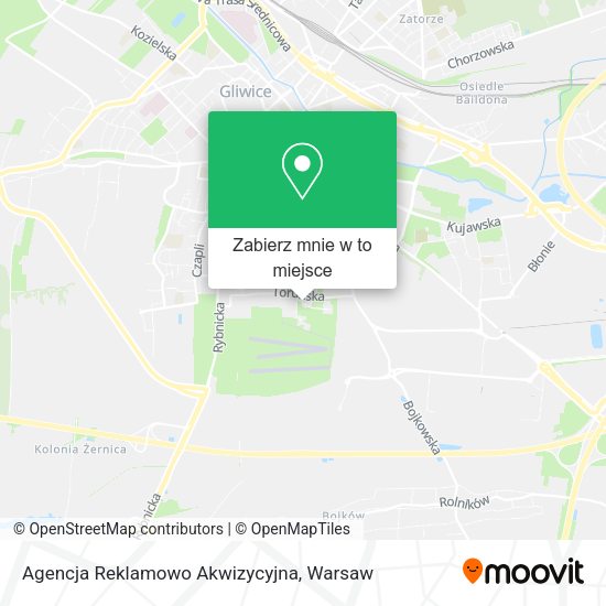 Mapa Agencja Reklamowo Akwizycyjna