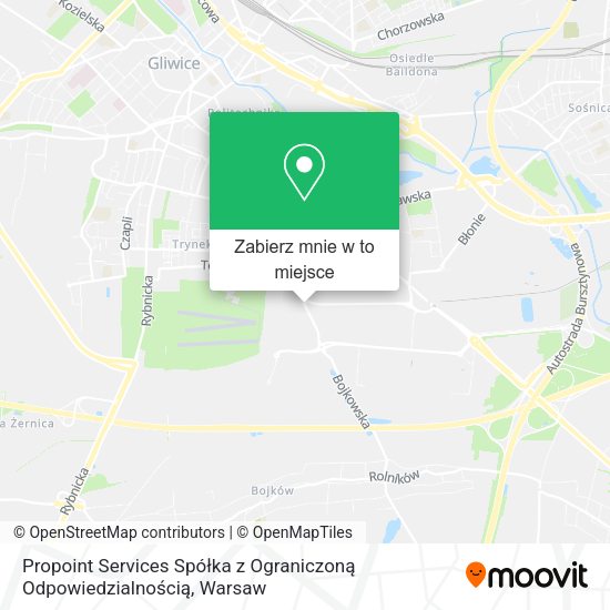 Mapa Propoint Services Spółka z Ograniczoną Odpowiedzialnością