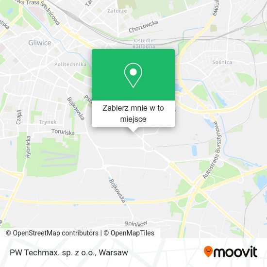 Mapa PW Techmax. sp. z o.o.