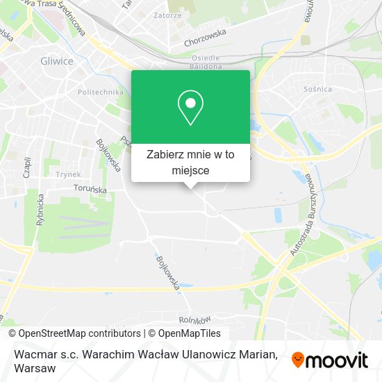 Mapa Wacmar s.c. Warachim Wacław Ulanowicz Marian