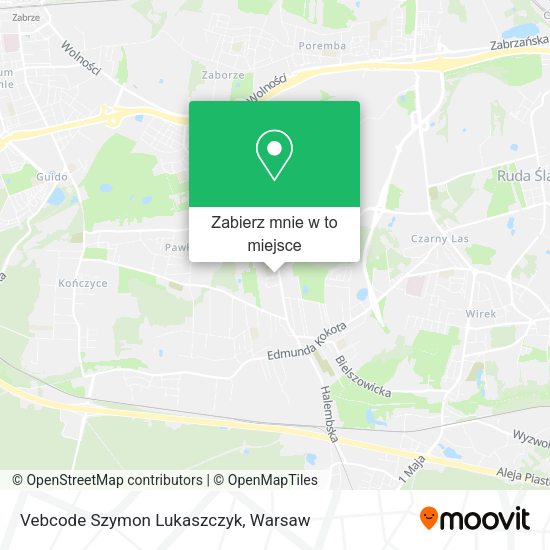 Mapa Vebcode Szymon Lukaszczyk