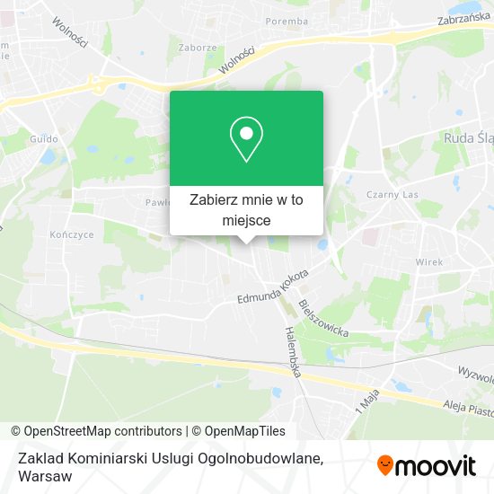 Mapa Zaklad Kominiarski Uslugi Ogolnobudowlane