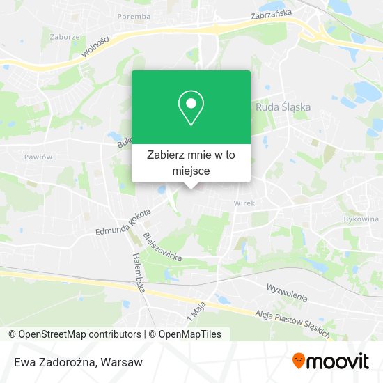 Mapa Ewa Zadorożna