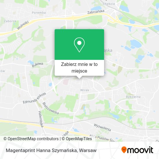 Mapa Magentaprint Hanna Szymańska