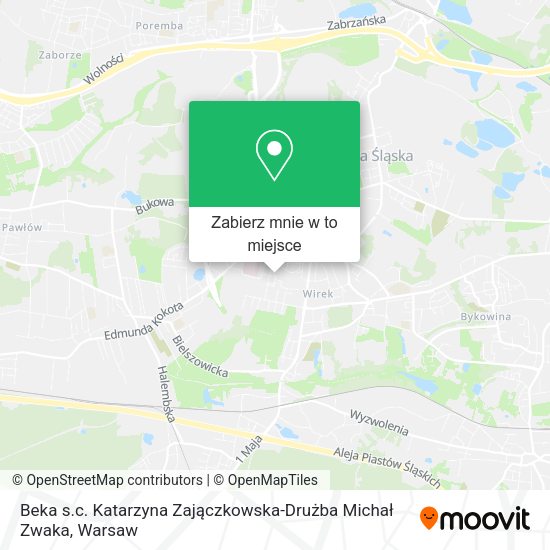 Mapa Beka s.c. Katarzyna Zajączkowska-Drużba Michał Zwaka