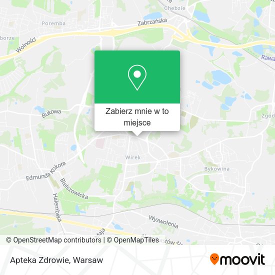 Mapa Apteka Zdrowie