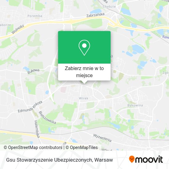 Mapa Gsu Stowarzyszenie Ubezpieczonych