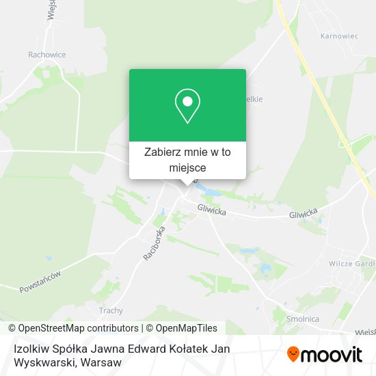 Mapa Izolkiw Spółka Jawna Edward Kołatek Jan Wyskwarski