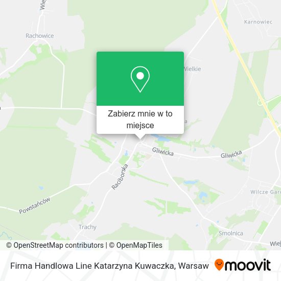 Mapa Firma Handlowa Line Katarzyna Kuwaczka