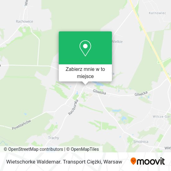 Mapa Wietschorke Waldemar. Transport Ciężki