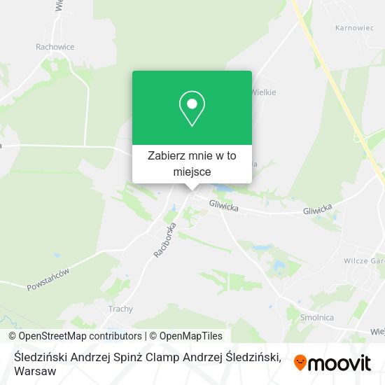 Mapa Śledziński Andrzej Spinż Clamp Andrzej Śledziński