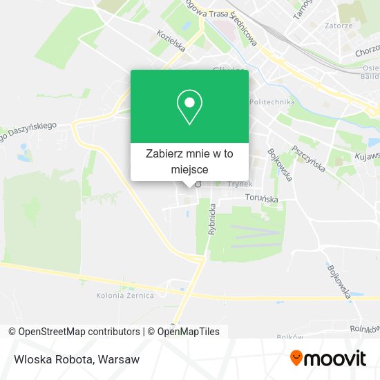 Mapa Wloska Robota