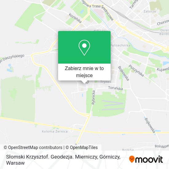 Mapa Słomski Krzysztof. Geodezja. Mierniczy, Górniczy