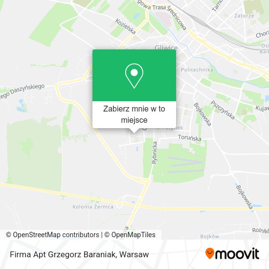 Mapa Firma Apt Grzegorz Baraniak