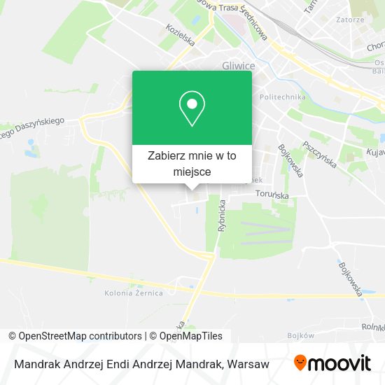 Mapa Mandrak Andrzej Endi Andrzej Mandrak