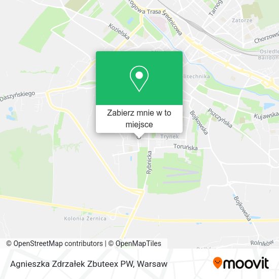 Mapa Agnieszka Zdrzałek Zbuteex PW