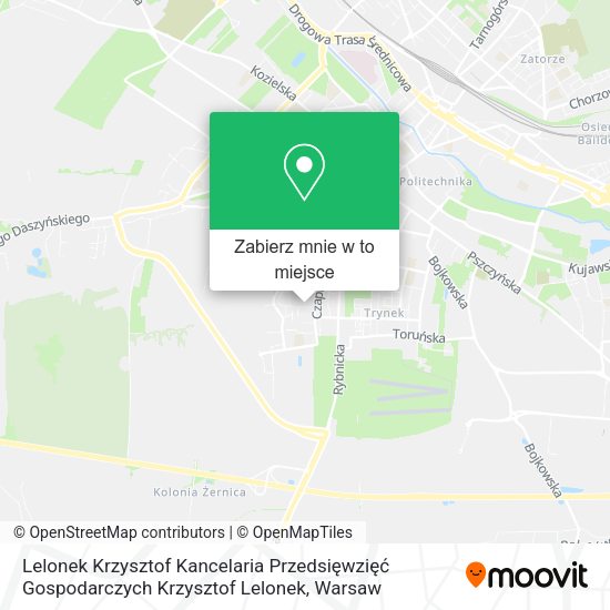 Mapa Lelonek Krzysztof Kancelaria Przedsięwzięć Gospodarczych Krzysztof Lelonek