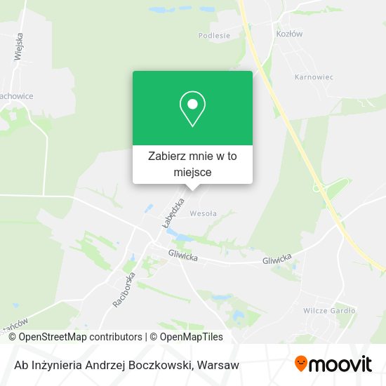 Mapa Ab Inżynieria Andrzej Boczkowski