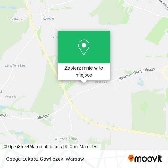 Mapa Osega Łukasz Gawliczek