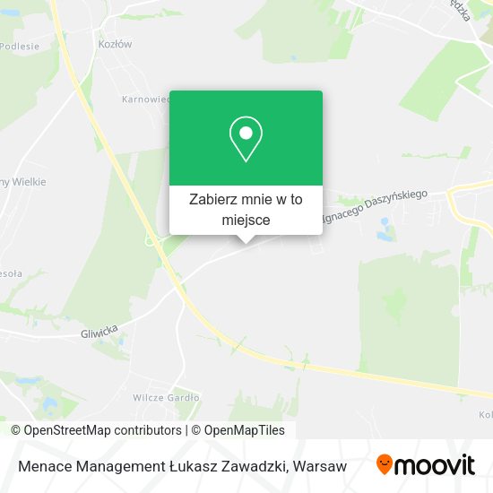 Mapa Menace Management Łukasz Zawadzki