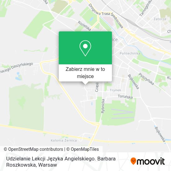 Mapa Udzielanie Lekcji Języka Angielskiego. Barbara Roszkowska