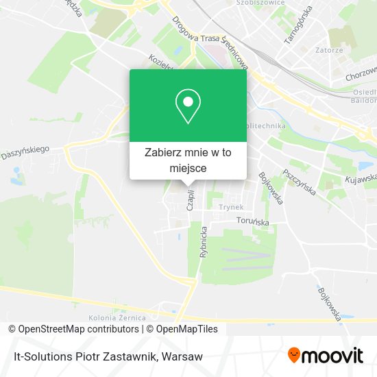 Mapa It-Solutions Piotr Zastawnik